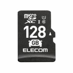 ELECOM MF-DRMR128GU11 ubN [microSDXCJ[h 128GB (hCuR[_[)] [J[