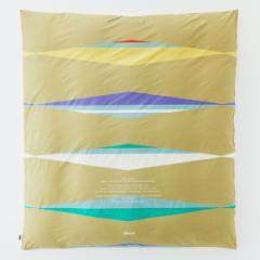 NANGA DUVET COVER NANGA RHOMBOID MOUNTAIN _u fU[gTh D DOUBLE DESERT SAND NZ2254-4F420 N1VIDS74