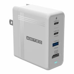 ADTEC APD-V074AC2H-WH [PDΉ 4Ko USB Hub AC[d 74W]