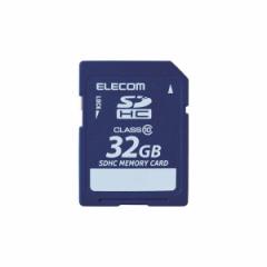 ELECOM MF-FSD032GC10R SDHCJ[h f[^T[rXt Class10 32GB