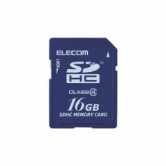 ELECOM MF-FSD016GC4/H SDHCJ[h Class4 16GB @lp ȈՃpbP[W [J[