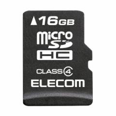 ELECOM MF-MSD016GC4R microSDHCJ[h f[^T[rXt Class4 16GB