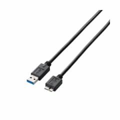 ELECOM USB3-AMB10BK ubN [USB3.0P[uiA-microBj 1m]