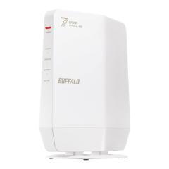 BUFFALO WSR6500BE6P-WH �z���C�g AirStation [Wi-Fi 7(11be)�Ή� �f���A���o���hWi-Fi���[�^�[ 5764+688Mbps]