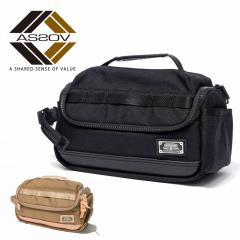 AS2OV GOLF �A�b�\�u�S���t ���E���h�|�[�` EXCLUCIVE BALLISTIC NYLON ROUND POUCH �S���t �|�[�` 152209 UNBY