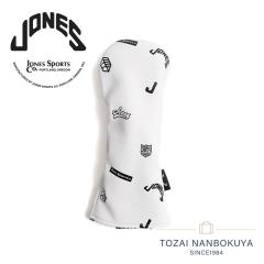 �W���[���Y �S���t JONES GOLF �w�b�h�J�o�[ �t�F�A�E�F�C�E�b�h�p FW JONES-White Monogram-White FW ���m�O���� ���K�i 4570145890089