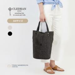 CLEDRAN �N���h���� HAND&WOWK �g�[�g�o�b�O cotton jute tall tote cl3918 akz016 ���f�B�[�X �t�� ���o���� �o�b�O �����o�b�O