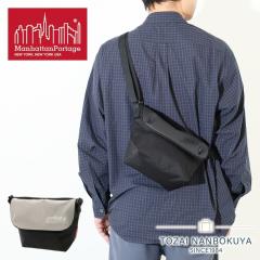 �|�C���g10% �}���n�b�^���|�[�e�[�W �V�����_�[�o�b�O Manhattan Portage Nylon Messenger Bag Back Pocket W/ Divider Magnet VEG Leat