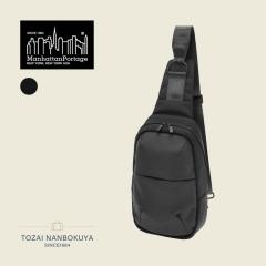 Manhattan Portage �}���n�b�^���|�[�e�[�W Black Label �u���b�N���[�x�� �{�f�B�o�b�O �E�G�X�g�o�b�O BERNARDO CROSSBODY BAG