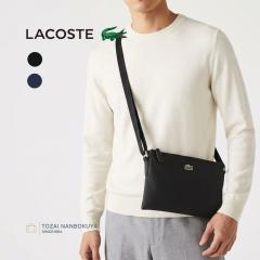 LACOSTE ���R�X�e �V�����_�[�o�b�O FLAT CROSSOVER BAG nf1887pm �����Y ���f�B�[�X �I�[���V�[�Y�� ���o���� ���j�Z�b�N�X �o�b�O