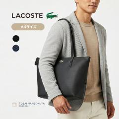 LACOSTE ���R�X�e �g�[�g�o�b�O S SHOPPING BAG nf2037pm �����Y �I�[���V�[�Y�� ���o���� ���j�Z�b�N�X �o�b�O A4 ���M�����[�T�C�Y �L