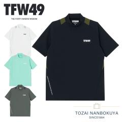 TFW49 SIDE MESH SHORT SLEEVE MOCKNECK �^�[�g���l�b�N ���� �g�b�v�X  �S���t �S���t�E�F�A  t102510012 �A�p���� ���j�Z�b�N�X ���s 