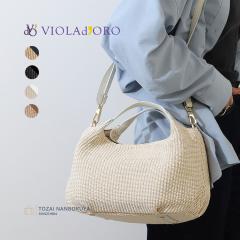 VIOLAdORO ���B�I���h�[�� sandro �T���h�� �J�S�o�b�O �g�[�g�o�b�O 2WAY v-8858 ���f�B�[�X �t�� ���o���� �o�b�O �����o�b�O ���f�B�[