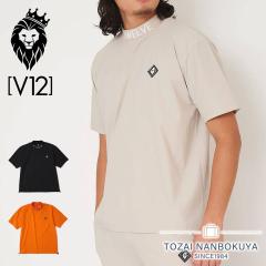 V12 ���B�g�D�G���u LAY MOCK ���b�N�l�b�N �����b�N�X�t�B�b�g���b�N�l�b�N ���u T�V���c �X�g���b�` GOLF �J�W���A�� �M�t�g  �a���� 