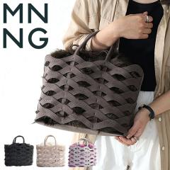 �􂦂�o�b�O MNNG �t�@�[�o�b�O 2way Wavy Tote �G���G�k�G�k�W�[ �E�F�C�r�[ �g�[�g �n���h�o�b�O ���K�i �X�G�[�h �t�F�C�N�t�@�[ �G