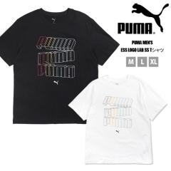 v[} ESS LOGO LAB SS TVc  Y M L XL ubN zCg tďH PUMA 687673 01 02 j am gbvX 100% Rbg1