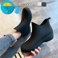 夏新作 レインシューズ レインブーツ 長靴 雨靴 フラッ トカジュアル 歩きやすい 防水 (送料無料) ^bo-699^
