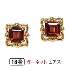 �K�[�l�b�g �s�A�X K18YG 18k 18�� �C�G���[ �S�[���h �X�N�G�A �A���e�B�[�N