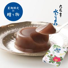六花亭 水ごよみ 6個入 / 夏季限定 水ようかん / お中元