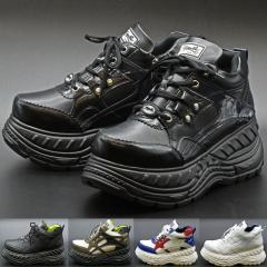 ヨースケ YOSUKE 厚底スニーカー ハイソール レースアップ メンズ ブラック 黒 全4色 26 27 4468007 (予約)は11月下旬頃〜入荷予定 y-4468007.jpg