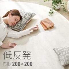 【最大1000円OFFクーポン 5/7迄】 ラグ 送料無料 rug 円形 北欧 低反発 円形ラグ 低反発ラグ 200×200 カーペット シャギーラグ 楕円ラグ