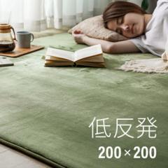 【最大1000円OFFクーポン 5/7迄】 ラグ 北欧 低反発 200×200 ラグマット 送料無料 rug 低反発ラグ 滑り止め 防音マット ホットカーペッ