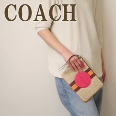 コーチ COACH ポーチ レディース クラッチバッグ シグネチャー