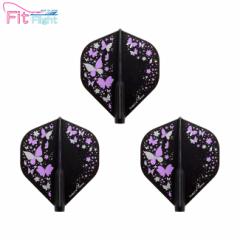 COSMO DARTS Fit Flight Printed Series Butterfly X^_[h DubN@