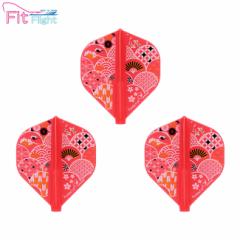 COSMO DARTS Fit Flight Printed Series Japanese Pattern2 X^_[h bh@