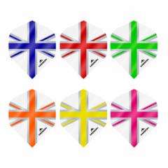 MISSION DARTS Alliance Union Jack Dart Flights White X^_[h@