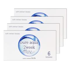 [���������t�v���[���g] �R���^�N�g 4���Z�b�g �s���A�A�N�A 2week UV by �[�� 1��6�� ��ܐ�38%�����Y �\�t�g�R���^�N�g�����Y 2�T�� 