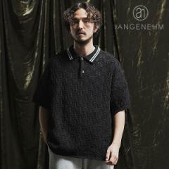 2024 t s\ 4{`{ח\ ANGENEHM AQl[ Crochet needle knitting polo shirt Y |Vc  atf