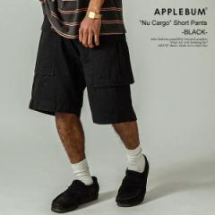 APPLEBUM Abvo "Nu Cargo" Short Pants -BLACK- Y pc V[gpc J[SV[c V[c  atfpts