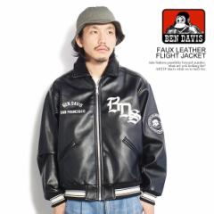 BEN DAVIS xfCrX FAUX LEATHER FLIGHT JACKET Y WPbg tCgWPbg tFCNU[  atfjkt