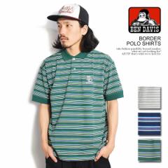 30OFF SALE Z[ BEN DAVIS xfCrX BORDER POLO SHIRTS Y |Vc {[_[  Xg[g atftps