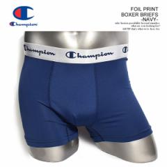 CHAMPION `sI FOIL PRINT BOXER BRIEFS -NAVY- Y {NT[V[c {NT[pc Xg[g atfacc