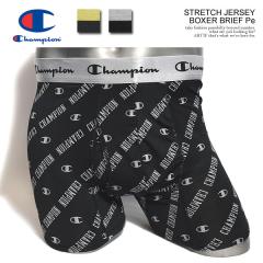 CHAMPION �`�����s�I�� STRETCH JERSEY BOXER BRIEF Pe �����Y �{�N�T�[�u���[�t �{�N�T�[�p���c �A���_�[�E�F�A atfacc