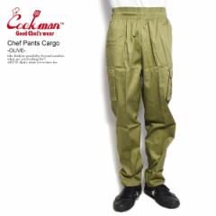COOKMAN NbN} Chef Pants Cargo -Olive- 32825 Y pc VFtpc J[Spc Xg[g atfpts