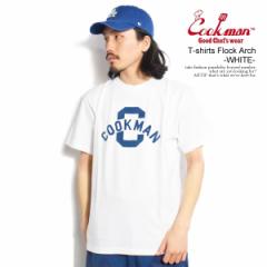 COOKMAN NbN} T-shirts Flock Arch -WHITE- Y TVc  AJ C Xg[g atftps