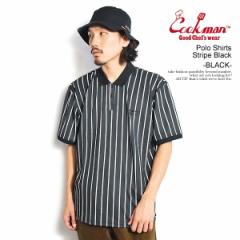 COOKMAN NbN} Polo Shirts Stripe Black -BLACK- Y |Vc  hCf Xg[g atftps
