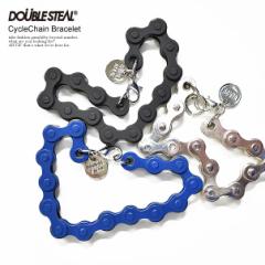 DOUBLE STEAL _uXeB[ CycleChain Bracelet Y uXbg TCN`F[ Xg[g atfacc