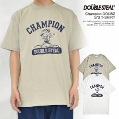 DOUBLE STEAL _uXeB[ Champion DOUBZ S/S T-SHIRT Y TVc  TVc Xg[g atftps