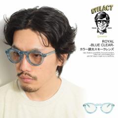 EVILACT EYEWEAR C[uANg ACEFA ROYAL -BLUE CLEAR- / J[X[NY Y TOX Y atfacc