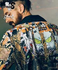 glamb×龍が如く8 glamb グラム Goro Majima Shirts シャツ atftps