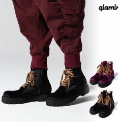 2024 t s\ 3{`{ח\ glamb O Velor Strummer Boots xAXg}[u[c u[c  atfacc