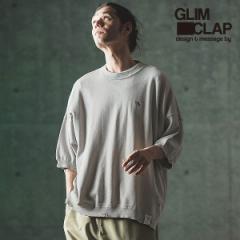 2024 t 2nd s\ 6{`{ח\ GLIMCLAP ONbv Distressed short-sleeve sweater Y jbg  atft