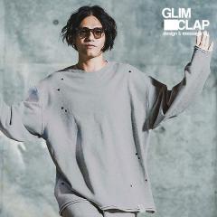 2025 �H�~ 2nd ��s�\�� 10�����{�`���{���ח\�� GLIMCLAP �O�����N���b�v Card Stitch Emblem Sweatshirt �L�����Z���s�� atftps