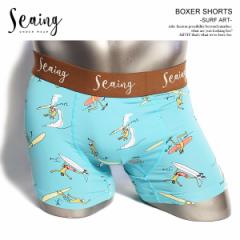 Seaing V[O BOXER SHORTS #SURF ART Y {NT[u[t {NT[pc V[c p Xg[g atfacc