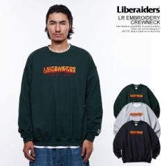 30OFF SALE Z[ Liberaiders xC_[X LR EMBROIDERY CREWNECK Y XEFbg g[i[ tXgH  Xg