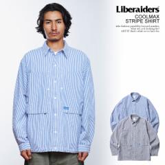 Liberaiders xC_[X COOLMAX STRIPE SHIRT Y Vc  XgCvVc N[}bNX  Xg[g atftps